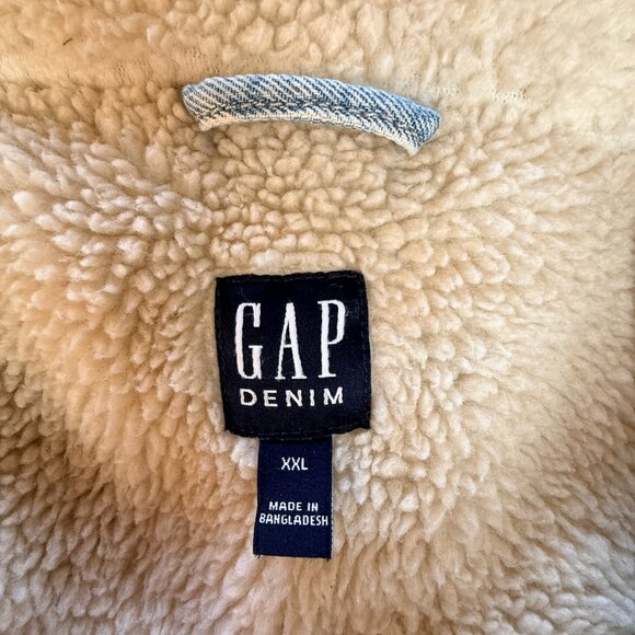 GAP Sherpa Denim Jacket - Picture 7 of 7
